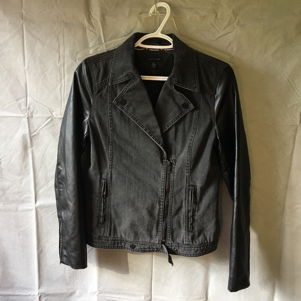 ❤️SALE❤️TOMMY HILFIGER VINTAGE MOTO JACKET